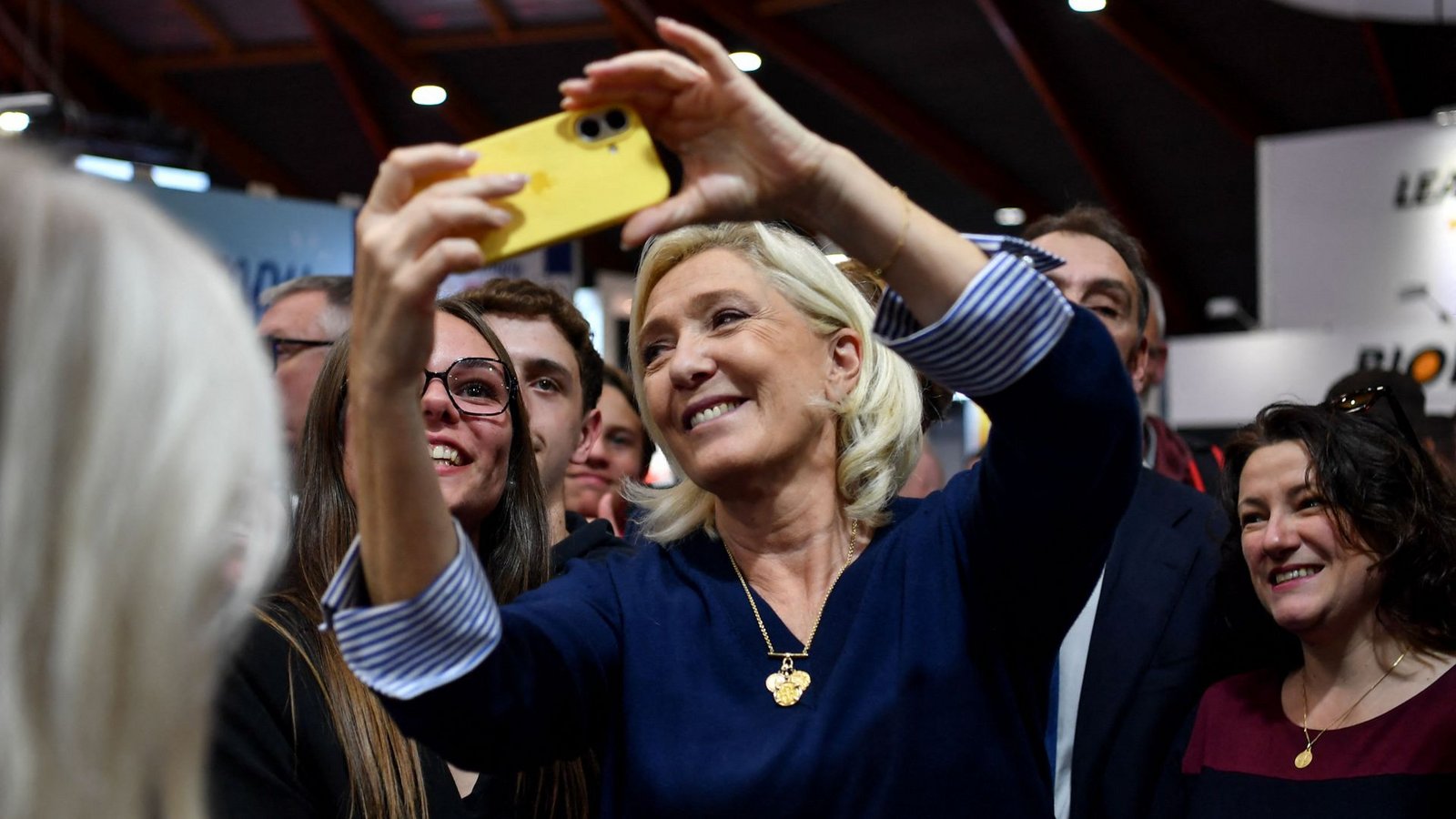 Die rechtspopulistische Politikerin Marine Le Pen hat große Chancen, nächste Präsidentin von Frankreich zu werden. Das würde auch die EU vor große Herausforderungen stellen.Foto: AFP Die rechtspopulistische Politikerin Marine Le Pen hat große Chancen, nächste Präsidentin von Frankreich zu werden. Das würde auch die EU vor große Herausforderungen stellen.Foto: AFP