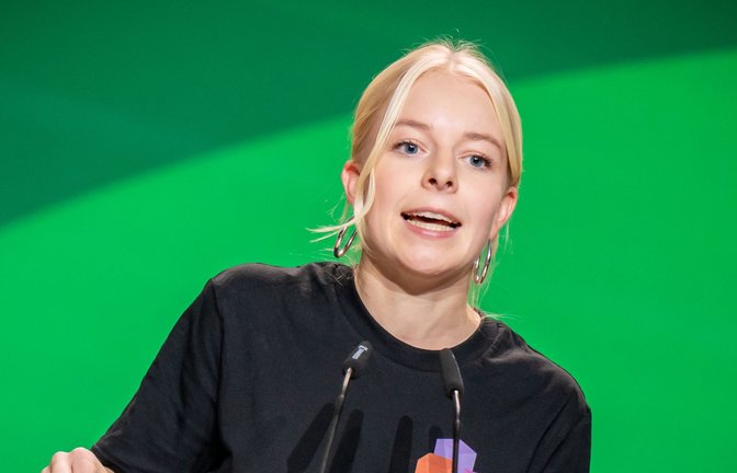 Grüne-Jugend-Chefin Jette Nietzard hat mal wieder provoziert. (Archivbild)<span class='image-autor'>Foto: Michael Kappeler/dpa</span>