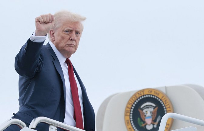 US-Präsident Donald Trump hat nach eigenen Angaben die taktische Verlegung zweier Atom-U-Boote angeordnet.<span class='image-autor'>Foto: Getty Images via AFP</span>