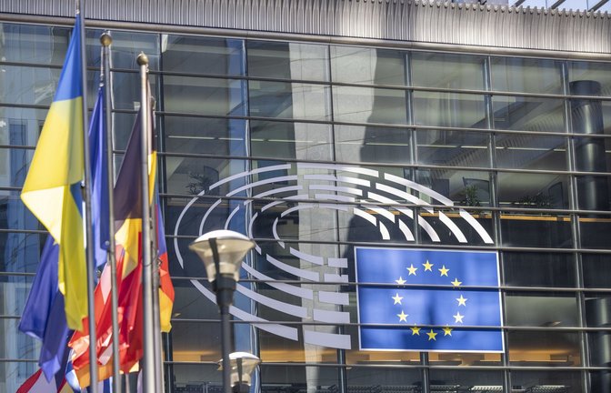 Das Europäische Parlament in Brüssel.<span class='image-autor'>Foto: dpa/Thomas Banneyer</span>