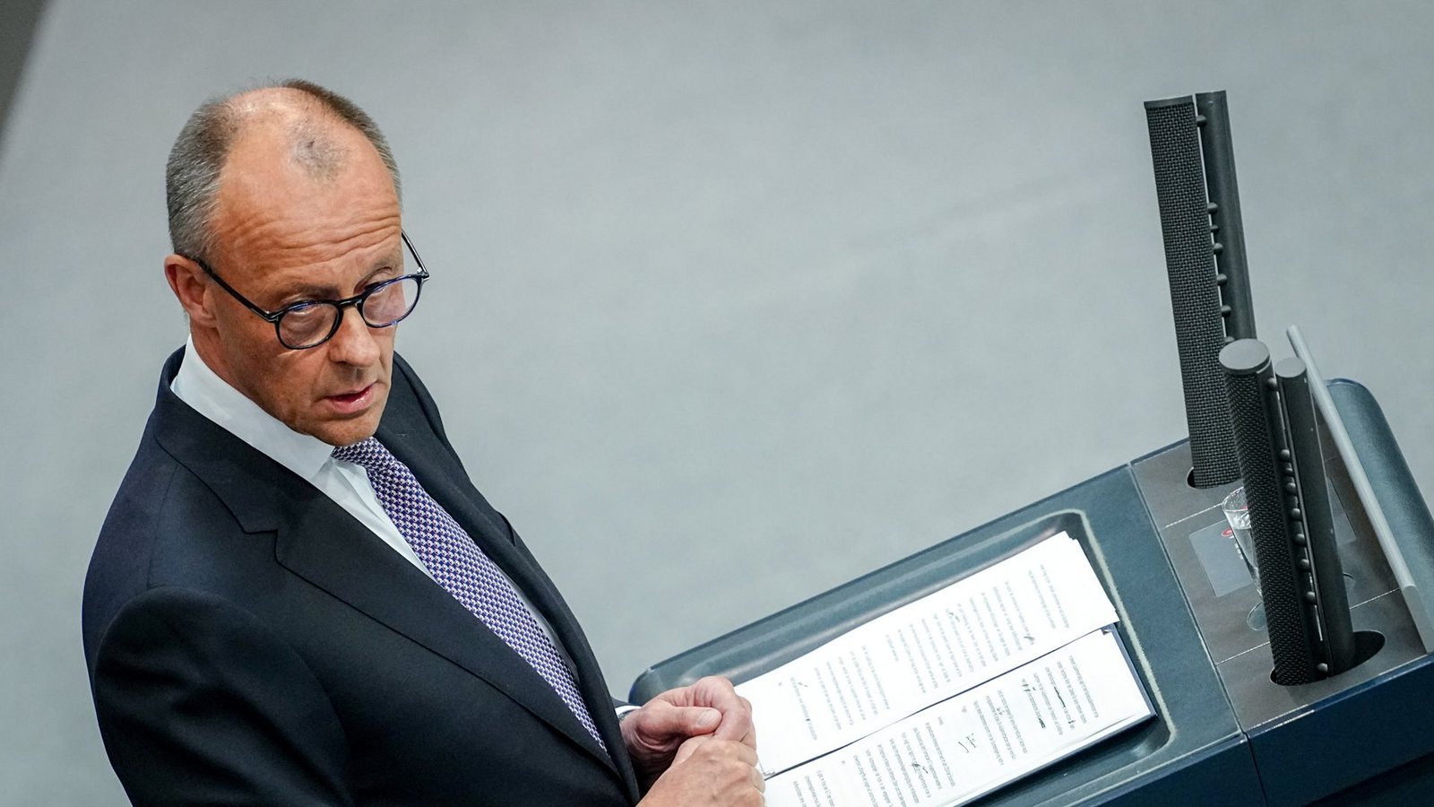 Mit klaren Ansagen: Kanzler Friedrich Merz.Foto: Kay Nietfeld/dpa Mit klaren Ansagen: Kanzler Friedrich Merz.Foto: Kay Nietfeld/dpa