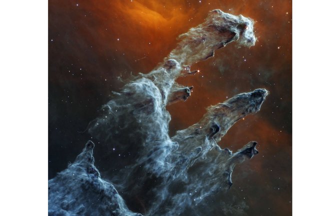Eagle Nebula – Adlernebel: ein komischer Nebel in Verbindung mit einem offenen Sternhaufen.<span class='image-autor'>Foto: Imago/Zuma Wire//asa/Esa</span>