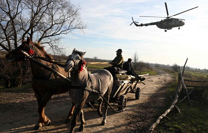 Der Krieg in der Ukraine geht mit unverminderter Härte weiter. Das  EU-Parlament versichert dem Land seine Unterstützung.<span class='image-autor'>Foto: AFP/YURIY DYACHYSHYN</span>