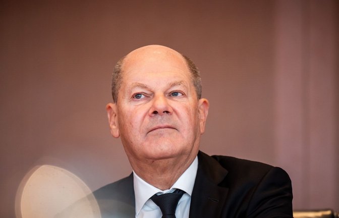 Bundeskanzler Olaf Scholz reagiert auf J.D. Vance’ Rede. (Archivbild)<span class='image-autor'>Foto: dpa/Michael Kappeler</span>