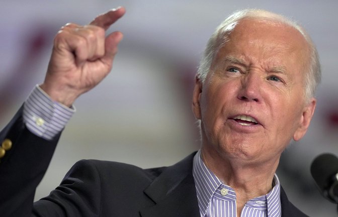 Zieht sich Joe Biden aus dem Wahlkampf zurück?<span class='image-autor'>Foto: dpa/Manuel Balce Ceneta</span>