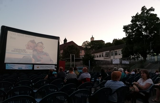 Das Vaihinger Open-Air-Kino ist gestartet.  <span class='image-autor'>Foto: Banholzer</span>