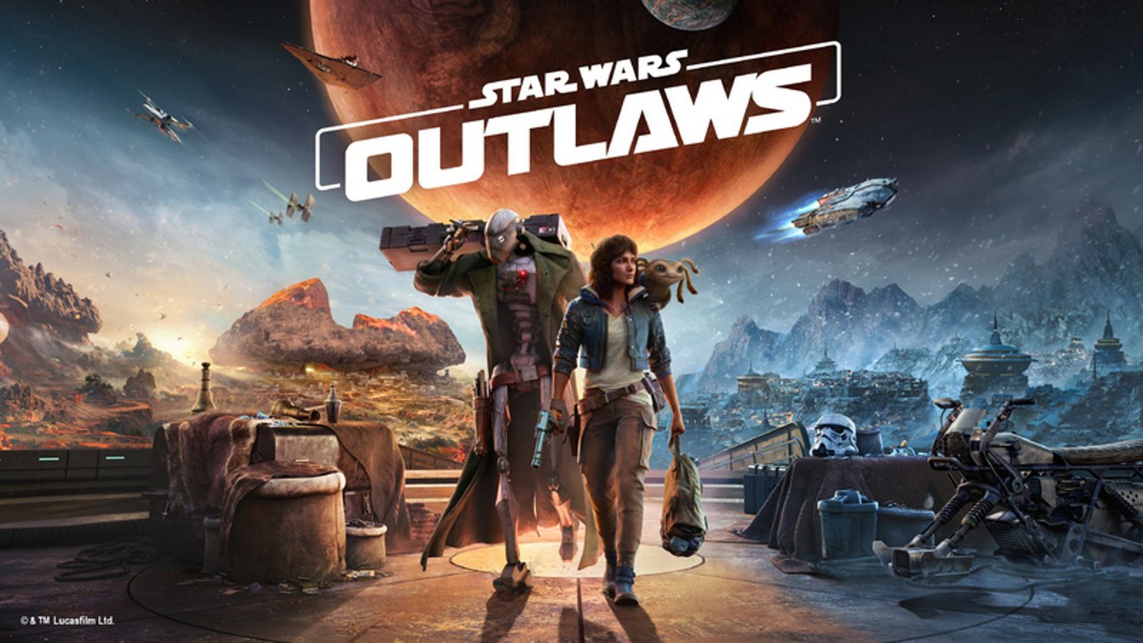 Das neue Spiel „Star Wars Outlaws“ ist jetzt erschienen.Foto: Ubisoft/Ubisoft Das neue Spiel „Star Wars Outlaws“ ist jetzt erschienen.Foto: Ubisoft/Ubisoft