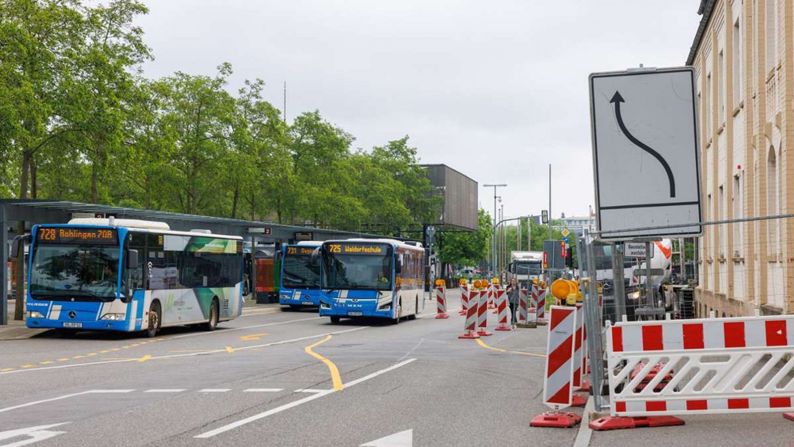 Zwischenzeitlich waren auch Busse der Böblinger und Sindelfinger Stadtlinien von den Streiks betroffen. (Archivbild)<span class='image-autor'>Foto: Stefanie Schlecht</span>
