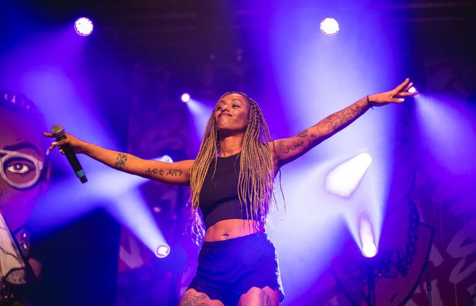 Rapperin Nura entschuldigt sich für ihren „Free Palestine“- Beitrag. (Archivbild)<span class='image-autor'>Foto: 7aktuell.de/David M. Skiba</span>