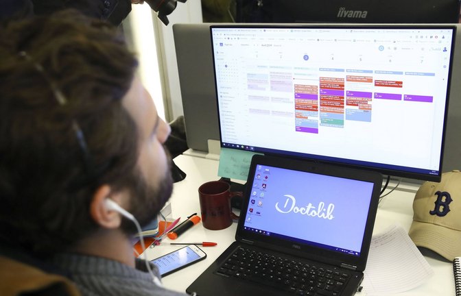 Das französische Unternehmen Doctolib ist in Deutschland Marktführer.<span class='image-autor'>Foto: imago / PanoramiC</span>