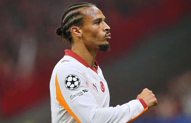 DFB-Spieler Leroy Sané ist mit Galatasaray türkischer Meister (Archivfoto).<span class='image-autor'>Foto: IMAGO/dts Nachrichtenagentur/IMAGO/dts Nachrichtenagentur</span>