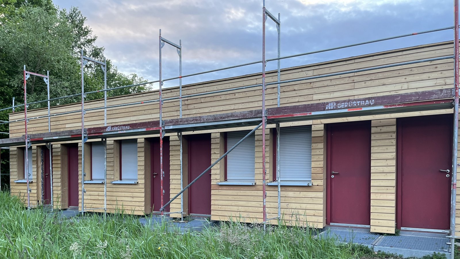 In die Unterkunft in der Häfnerhaslacher Kleeblattstraße sollen nach Abschluss der Arbeiten wieder Obdachlose einziehen. Foto: Glemser In die Unterkunft in der Häfnerhaslacher Kleeblattstraße sollen nach Abschluss der Arbeiten wieder Obdachlose einziehen. Foto: Glemser