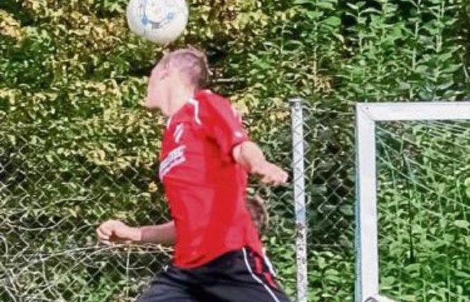 Sascha Berger hat im Hinspiel gegen den SV Illingen für Horrheim geklärt – gelingt das auch am Sonntag wieder? Foto: Simecek