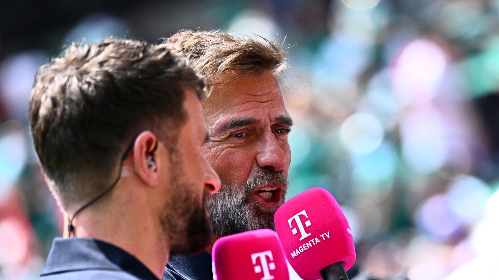 Thomas Müller und Jürgen Klopp sind bei der WM als TV-Experten im Einsatz.Foto: Tom Weller/dpa