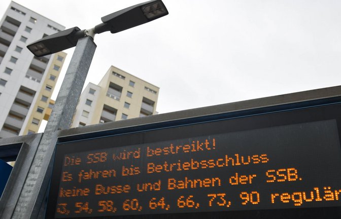 Am Donnerstag und Freitag wird der SSB-Betrieb wieder von der Gewerkschaft zum Stillstand gebracht.<span class='image-autor'>Foto: Lichtgut/Max Kovalenko</span>