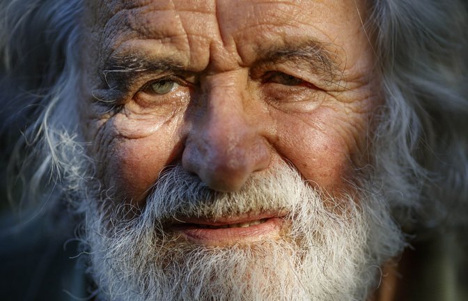 Walter Trefz fühlte sich als Teil des Schwarzwaldes und verschmolz manchmal förmlich mit ihm.<span class='image-autor'>Foto: /Gottfried Stoppel</span>