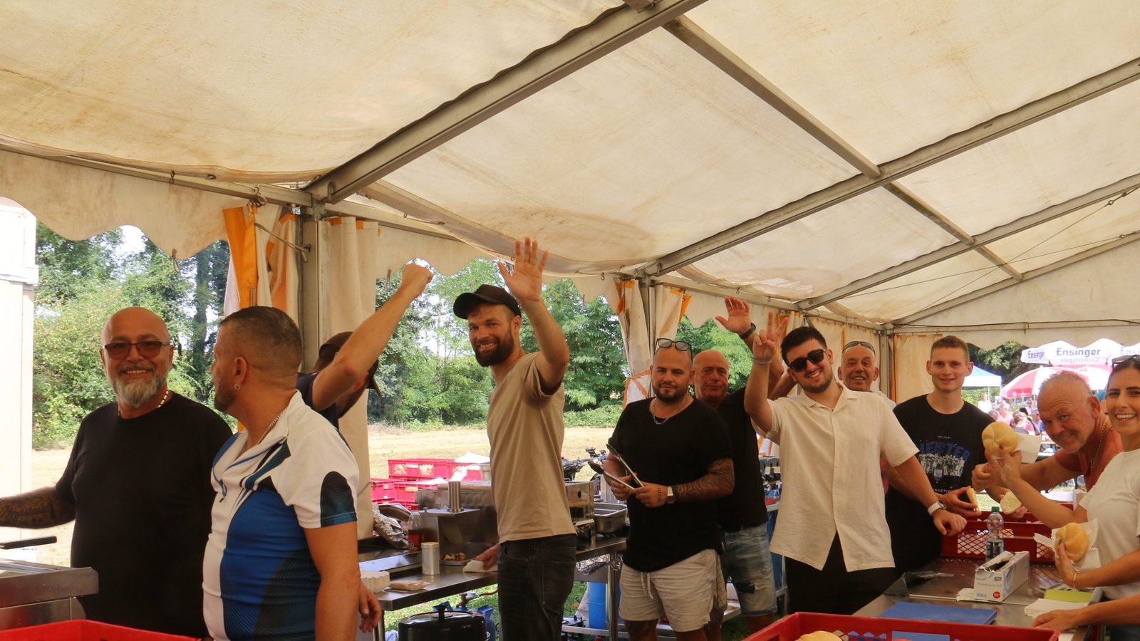 Die Hocketse der 44. S-VKZ-Tour.