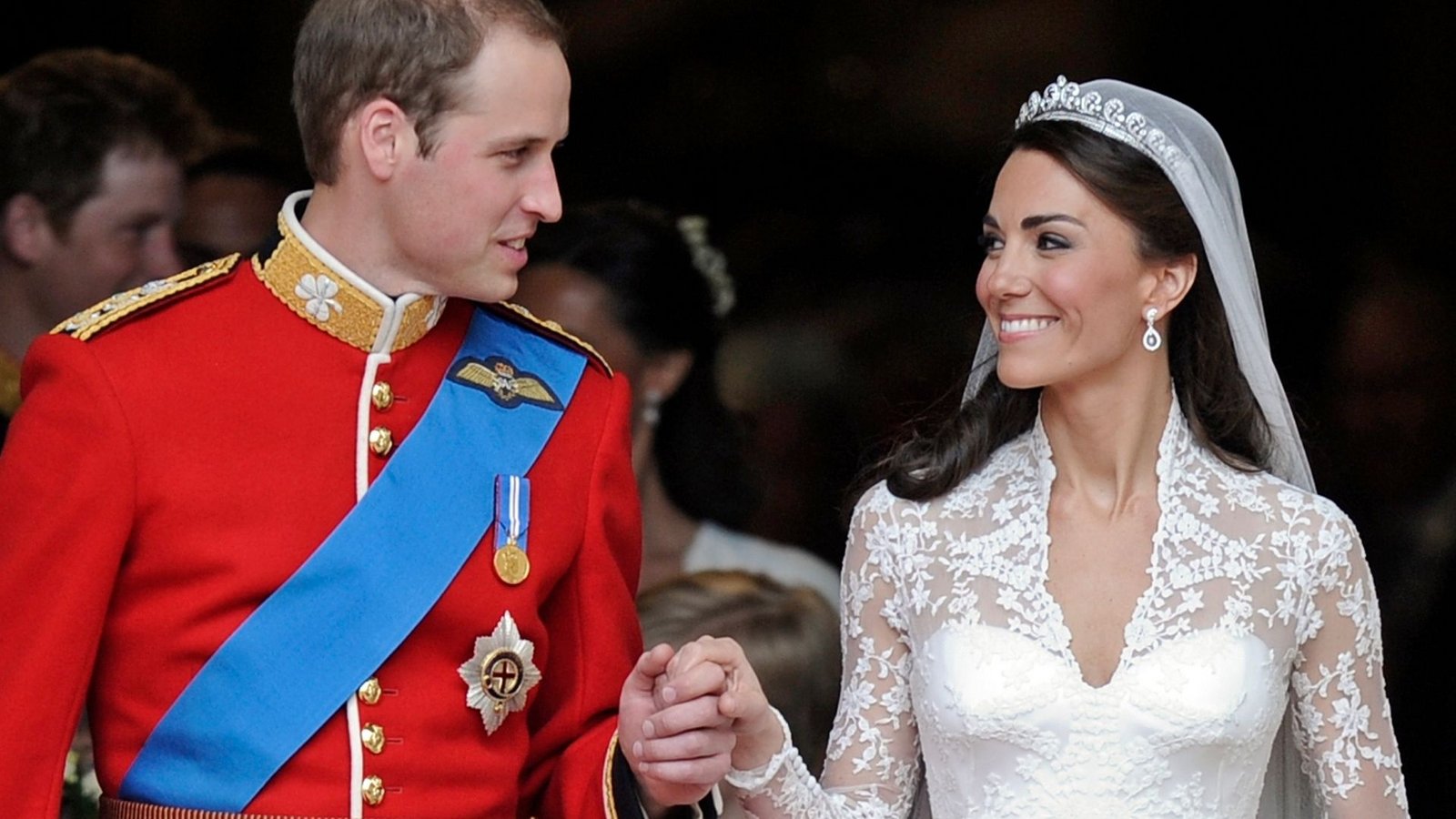 Kate und William heirateten im Jahr 2011. (Archivbild)Foto: Martin Meissner/AP/dpa Kate und William heirateten im Jahr 2011. (Archivbild)Foto: Martin Meissner/AP/dpa