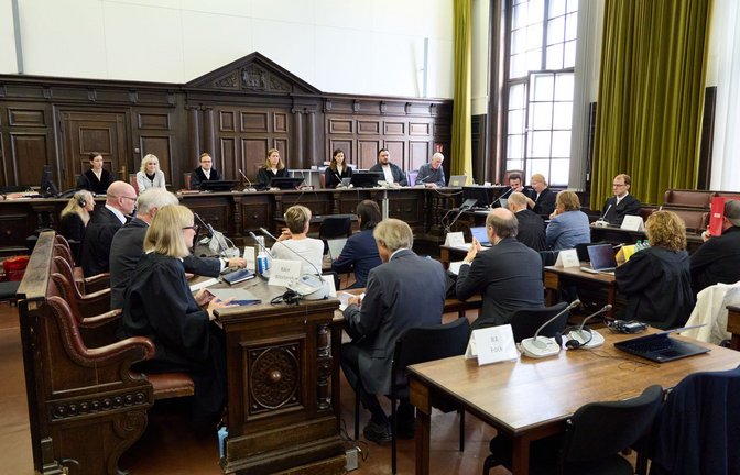 Nun bekam ein weiterer mutmaßlicher Entführer sicheres Geleit.<span class='image-autor'>Foto: Georg Wendt/dpa-pool/dpa</span>