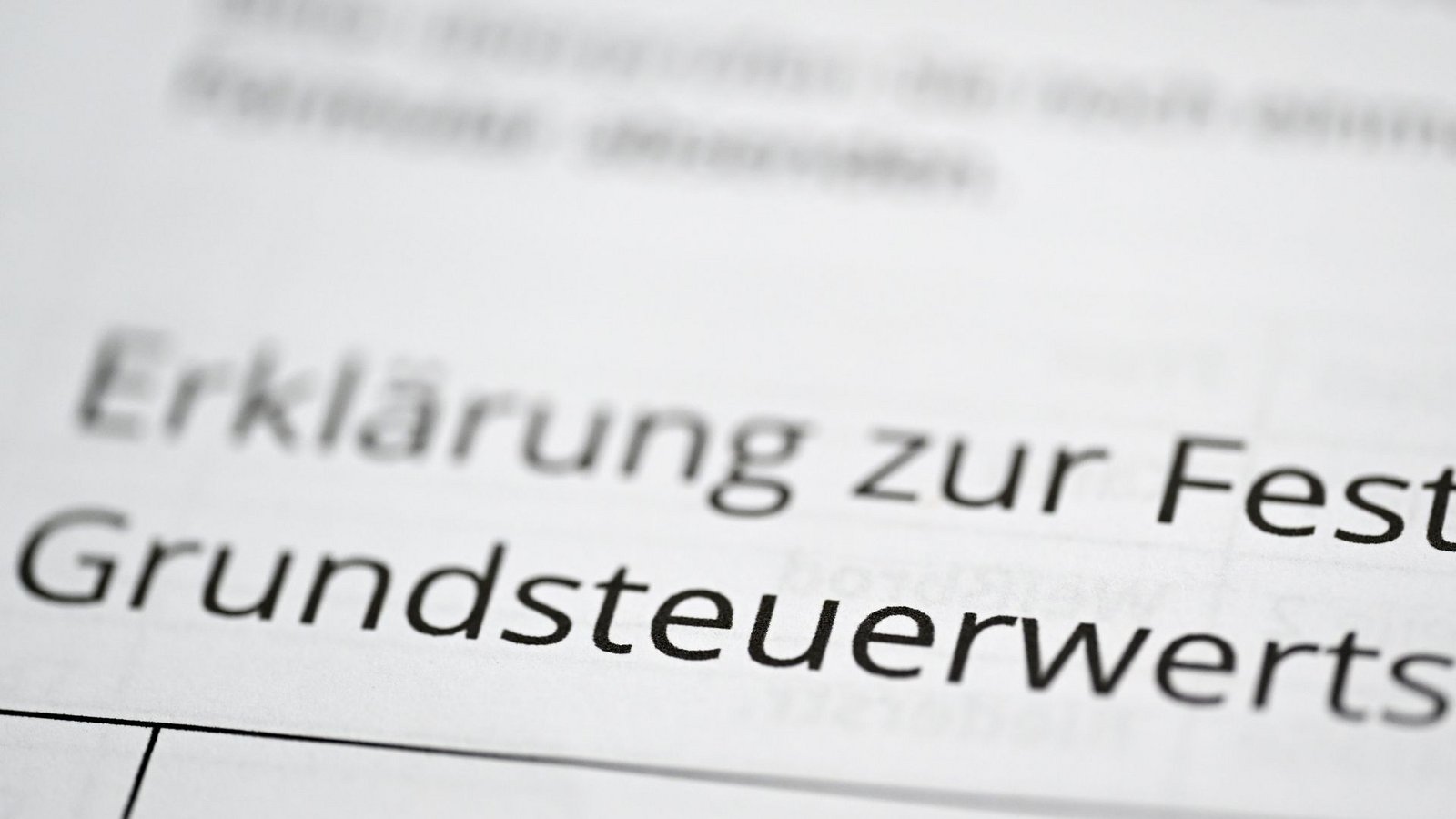 Am 31. Januar endet die bereits verlängerte Abgabefrist für die Grundsteuererklärung.Foto: dpa/Bernd Weißbrod