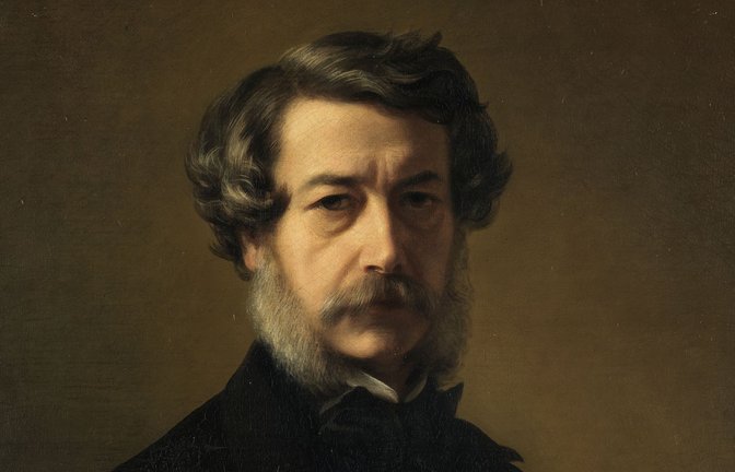 Franz Xaver Winterhalter im Selbstporträt<span class='image-autor'>Foto: Staatliche Kunsthalle Karlsruhe</span>
