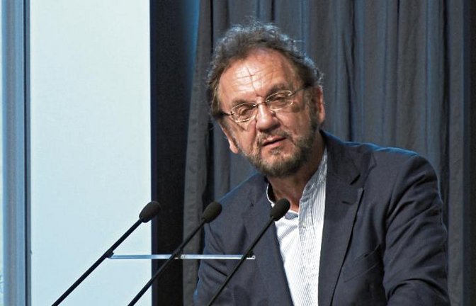 Heribert Prantl hat am Mittwochabend im Rahmen des „Studium Generale“ an der Hochschule Pforzheim über Journalismus zwischen Morgen und Grauen gesprochen. Foto: Friedrich