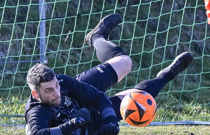 Gehört in der Kreisliga A 3 zu den Besten: Tobias Linder hütet das Tor des TSV Kleinglattbach. <span class='image-autor'>Foto: Leitner</span>