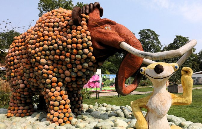 Mammut Manni und sein nerviger Begleiter Sid erinnern an den Trickfilm-Klassiker „Ice Age“.