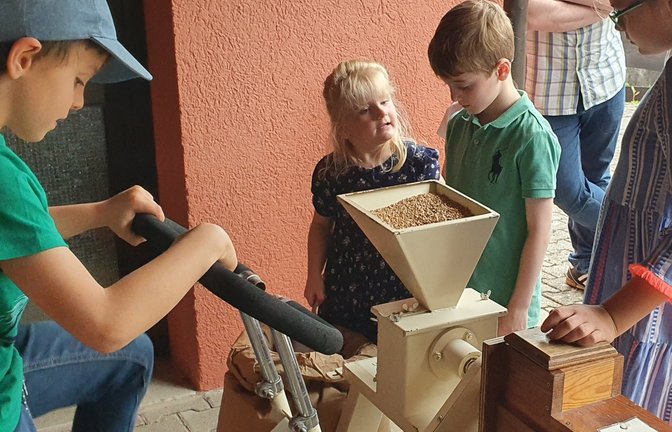 Für Kinder gab es wieder Stationen zum Mitmachen und Ausprobieren.  <span class='image-autor'>Foto: p</span>