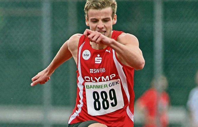 Nach einigen Krankheiten kämpft sich Felix Franz wieder in die nationale Spitze über 400 Meter Hürden zurück. Foto: Archiv/Görlitz