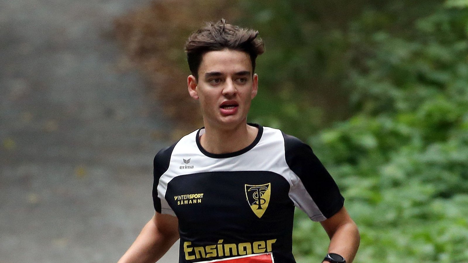 Sieger über zehn Kilometer: Julian Kristen.