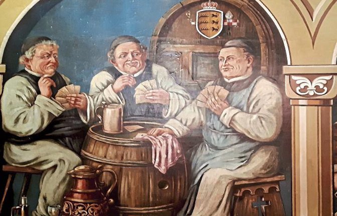 Das Bier und die Braukunst waren seit jeher Bestandteile des klösterlichen Wirtschaftslebens, wie zeitgenössische Darstellungen zeigen.  Fotos: p