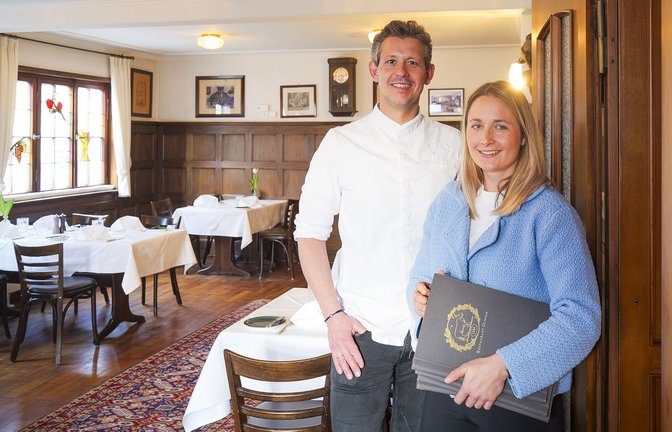 Der Ochsen in Mundelsheim mit Chef Christian Kölbl und seiner Frau Ricarda<span class='image-autor'>Foto: Simon Granville/Simon Granville</span>