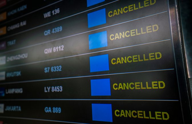 Die Warnstreiks sorgen heute für Flugausfälle.<span class='image-autor'>Foto: People Image Studio / shutterstock.com</span>