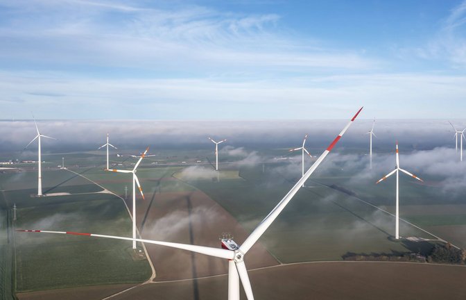 Der Windkraftausbau hat einen langen Planungsvorlauf.<span class='image-autor'>Foto: IMAGO/Arnulf Hettrich</span>