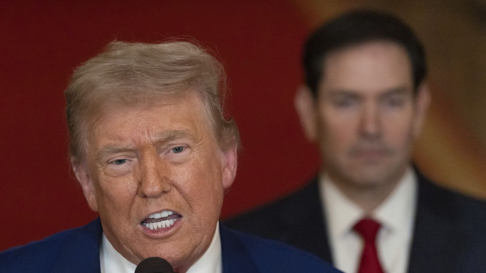 US-Präsident Donald Trump erklärt den Einsatz im Iran.Foto: Carlos Barria/Reuters Pool via A US-Präsident Donald Trump erklärt den Einsatz im Iran.Foto: Carlos Barria/Reuters Pool via A