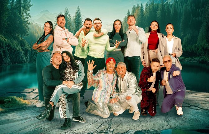 Die Kandidaten der 4. Staffel von „#CoupleChallenge – Das stärkste Team gewinnt“.<span class='image-autor'>Foto: RTLZWEI</span>