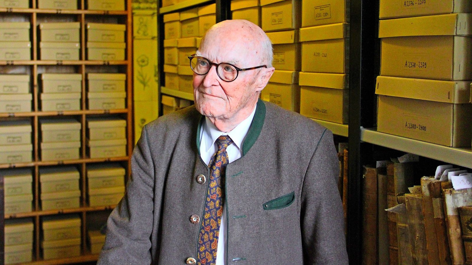 Wilderich Graf von Bodman im FamilienarchivFoto: Uli Fricker Wilderich Graf von Bodman im FamilienarchivFoto: Uli Fricker