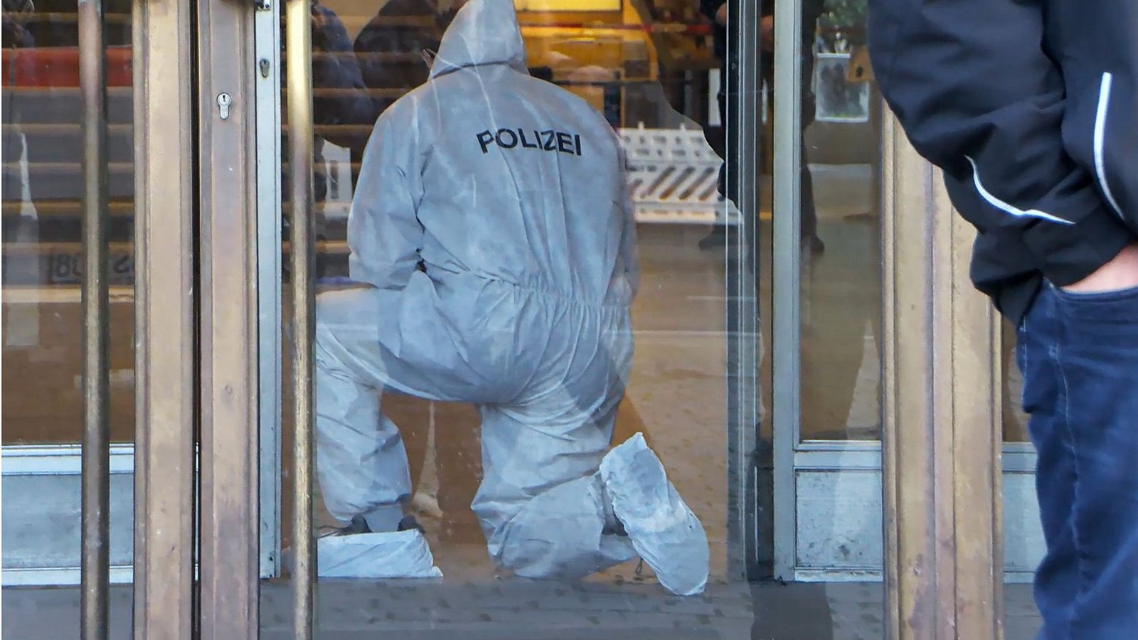 An der Uni Mannheim starb ein Mann nach einem Polizeischuss.Foto: dpa/René Priebe
