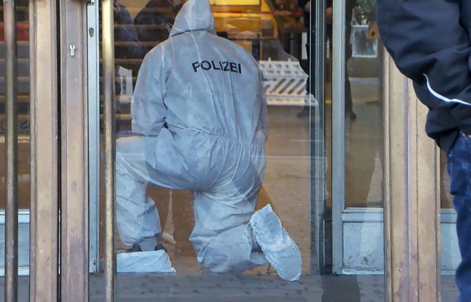 An der Uni Mannheim starb ein Mann nach einem Polizeischuss.<span class='image-autor'>Foto: dpa/René Priebe</span>
