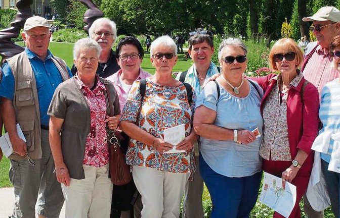 Ausflug des Liederkranzes Häfnerhaslach zur Landesgartenschau. Foto: Lorch