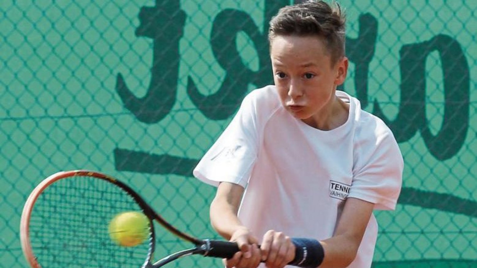 Jakob Schwenck vom TV Vaihingen kämpft in der U 12 um den Turniersieg beim Sparkassen-Cup um den Vaihinger Löwen auf dem Wolfsberg. Foto: Archiv/Nachreiner