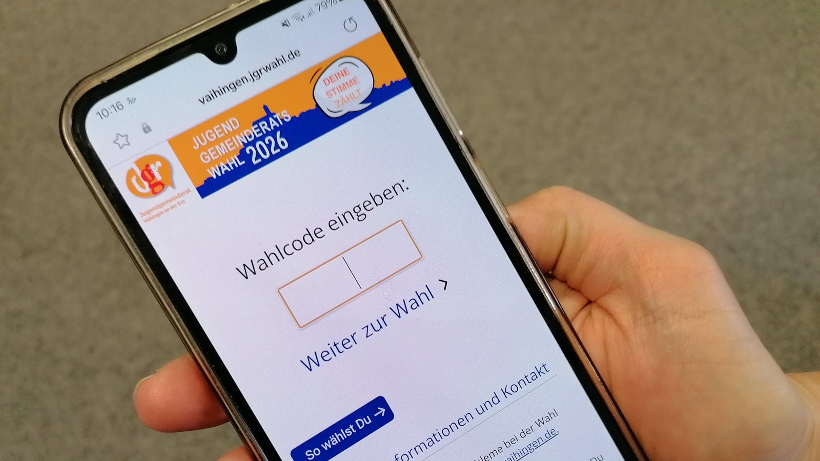Die Wahl zum Jugendgemeinderat findet dieses Mal ausschließlich online statt. Foto: Banholzer