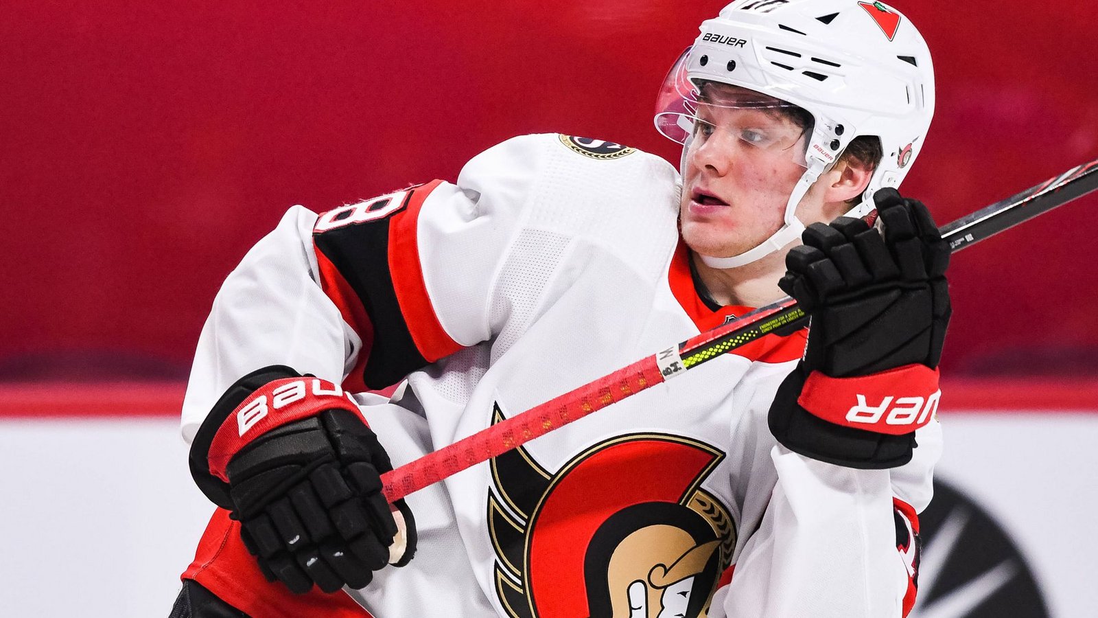 Tim Stützle war in seiner ersten kompletten NHL-Saison bei den Ottawa Senators gleich der zweitbeste Scorer der Mannschaft.Foto: imago/David Kirouac