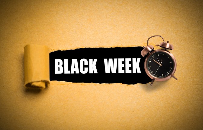 Die Black Week fällt zeitlich mit dem Black Friday zusammen.<span class='image-autor'>Foto: fotogestoeber / shutterstock.com</span>