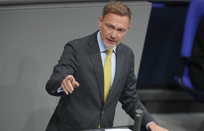 In Bedrängnis: FDP-Chef Christian Lindner.<span class='image-autor'>Foto: dpa/Michael Kappeler</span>