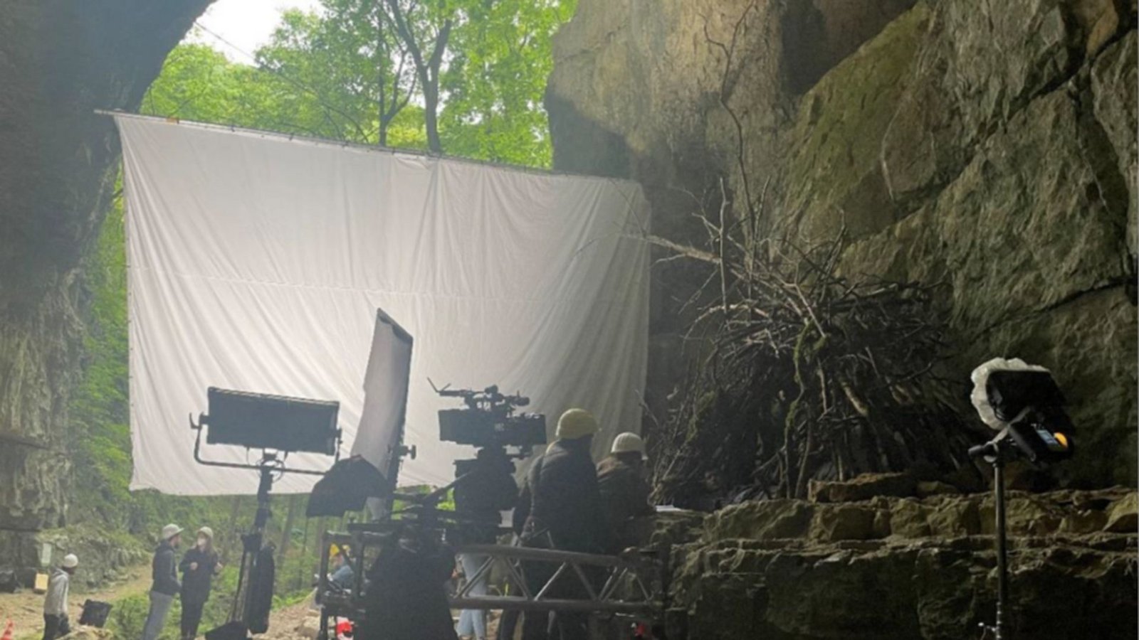 Im Film geht es um eine übergewichtige Pflegerin, die sich in einen vom Hals abwärts gelähmten Heimbewohner verliebt.Foto: Jörg Siepmann Im Film geht es um eine übergewichtige Pflegerin, die sich in einen vom Hals abwärts gelähmten Heimbewohner verliebt.Foto: Jörg Siepmann