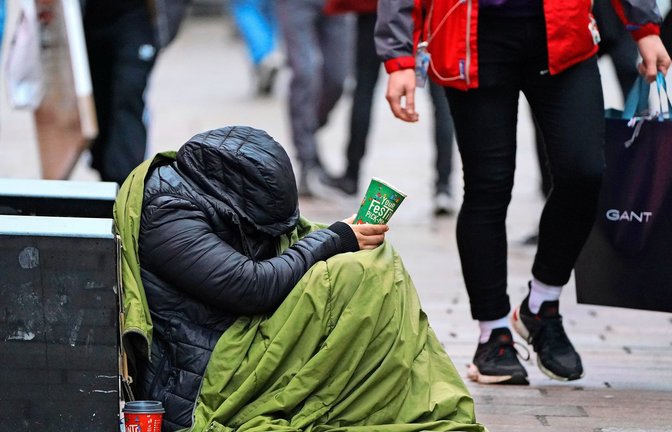16 Prozent der Menschen in Baden-Württemberg sind von Armut betroffen.<span class='image-autor'>Foto: picture alliance/dpa/PA Wire/Andrew Milligan</span>