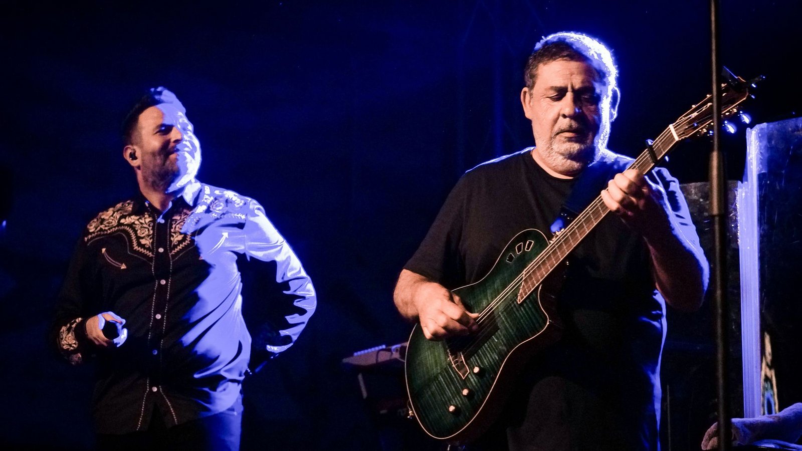 Tonino Baliardo (rechts) war eines der Gründungsmitglieder der Gipsy Kings.Foto: Lichtgut/Ferdinando Iannone Tonino Baliardo (rechts) war eines der Gründungsmitglieder der Gipsy Kings.Foto: Lichtgut/Ferdinando Iannone