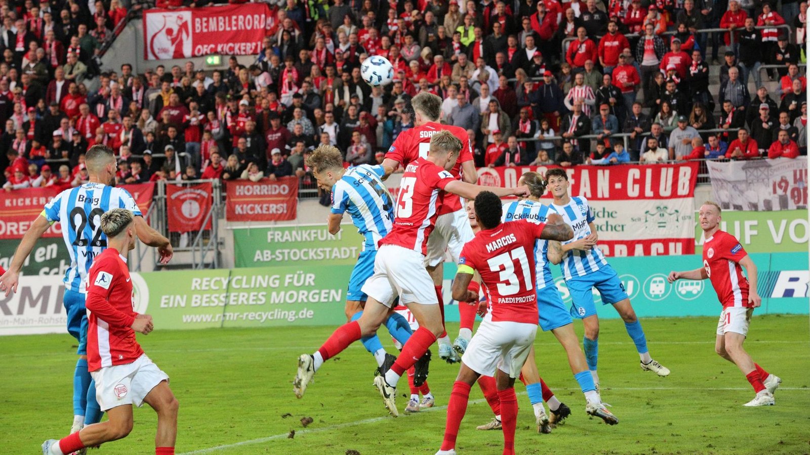Es dürfte wieder hoch hergehen beim Duell Kickers – Kickers am Bieberer Berg: Am 28. Februar geht es für die Blauen nach Offenbach.Foto: imago/Hartenfelser Es dürfte wieder hoch hergehen beim Duell Kickers – Kickers am Bieberer Berg: Am 28. Februar geht es für die Blauen nach Offenbach.Foto: imago/Hartenfelser